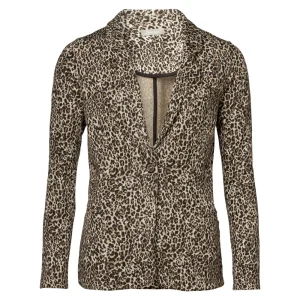 Vrouwen Geisha Fashion Geisha Blazer Print 95555-24 Sand