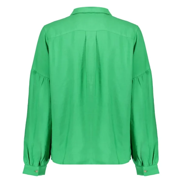 Vrouwen Geisha Fashion Geisha Blouse Raglan/Balloon Sleeves 23550-81 Groen
