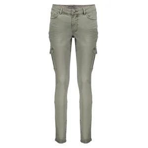 Vrouwen Geisha Fashion Geisha Cargo Jog Denim Jeans 21724-10 Army