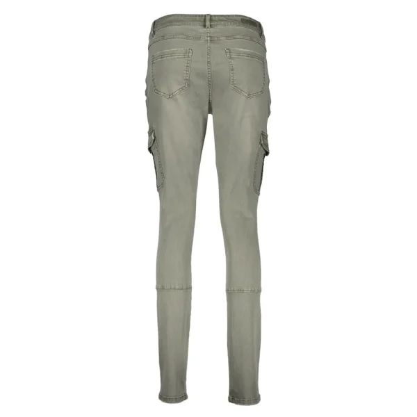 Vrouwen Geisha Fashion Geisha Cargo Jog Denim Jeans 21724-10 Army