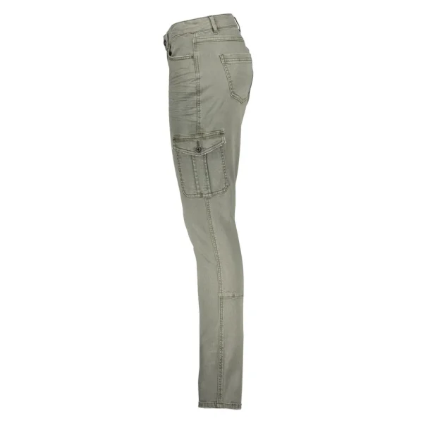 Vrouwen Geisha Fashion Geisha Cargo Jog Denim Jeans 21724-10 Army
