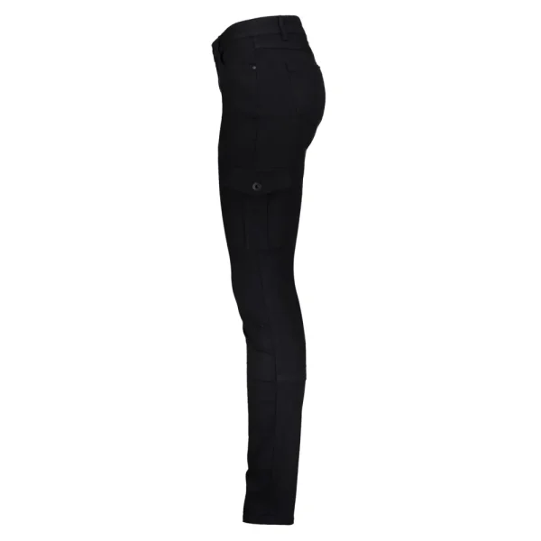 Vrouwen Geisha Fashion Geisha Cargo Jog Denim Jeans 21724-10 Zwart