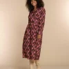 Vrouwen Geisha Fashion Geisha Dames A-Lijn Jurk Met Print 37601-20 Zwart