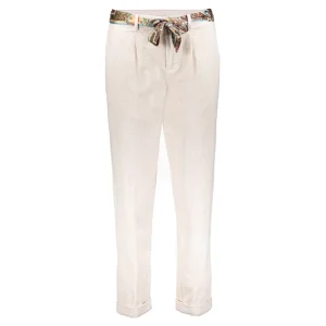 Vrouwen Geisha Fashion Geisha Dames Baggy Corduroy Broek 31534-10 Off-White