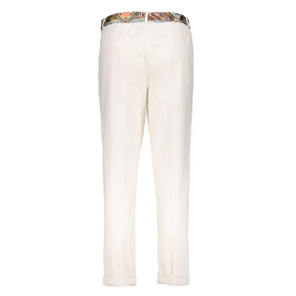 Vrouwen Geisha Fashion Geisha Dames Baggy Corduroy Broek 31534-10 Off-White