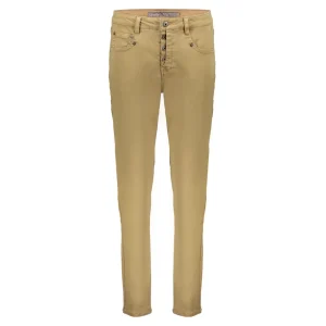 Vrouwen Geisha Fashion Geisha Dames Baggy Jeans 31537-10 Dark Sand