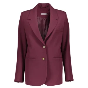 Vrouwen Geisha Fashion Geisha Dames Blazer 35546-32 Aubergine