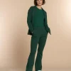 Vrouwen Geisha Fashion Geisha Dames Blazer Met Print 35570-20 Groen
