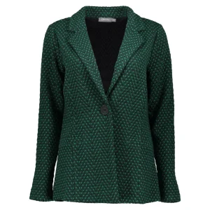 Vrouwen Geisha Fashion Geisha Dames Blazer Met Print 35570-20 Groen
