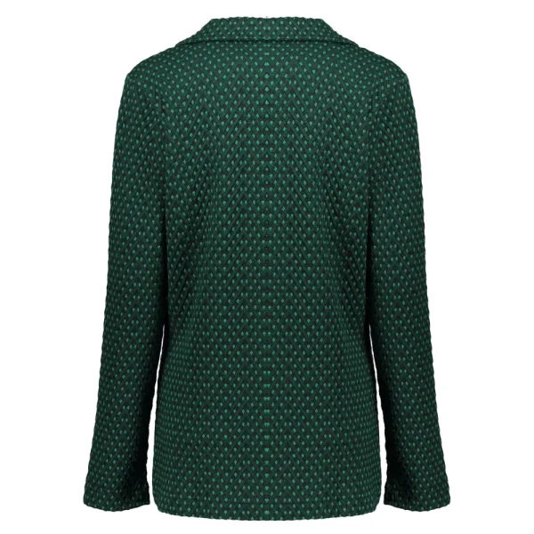 Vrouwen Geisha Fashion Geisha Dames Blazer Met Print 35570-20 Groen