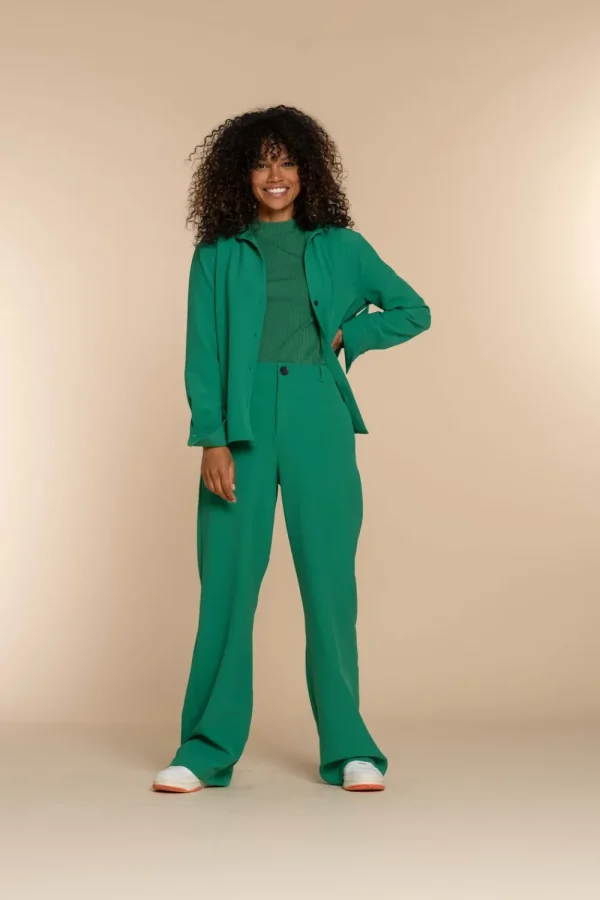 Vrouwen Geisha Fashion Geisha Dames Blouse Jasje 33693-20 Groen