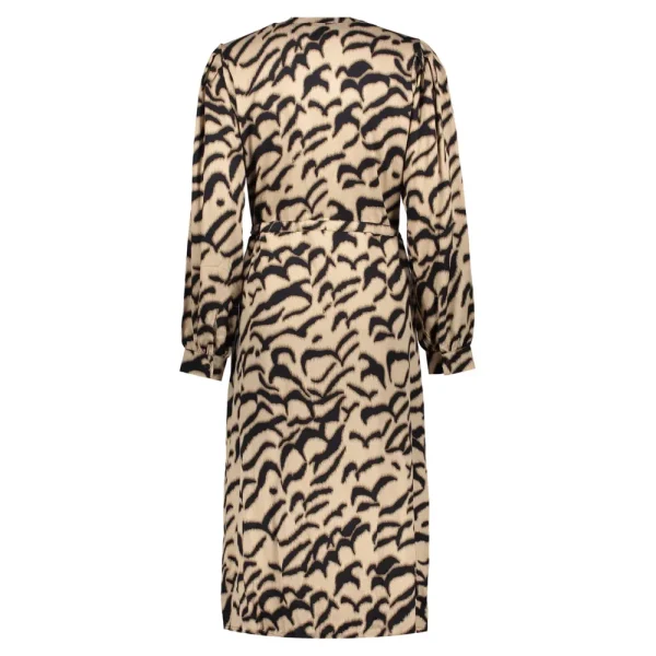 Vrouwen Geisha Fashion Geisha Dames Blouse Jurk Met Print 37623-20 Sand