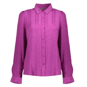 Vrouwen Geisha Fashion Geisha Dames Blouse Met Dessin 33880-85 Fuchsia