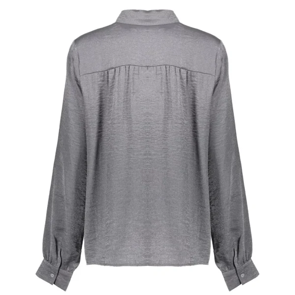 Vrouwen Geisha Fashion Geisha Dames Blouse Met Glans 33650-20 Anthracite