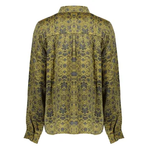 Vrouwen Geisha Fashion Geisha Dames Blouse Met Print 33646-20 Cactus