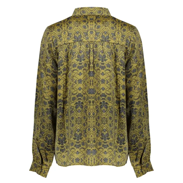 Vrouwen Geisha Fashion Geisha Dames Blouse Met Print 33646-20 Cactus