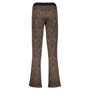 Vrouwen Geisha Fashion Geisha Dames Broek Met Paisley Print 31952-20 Zwart