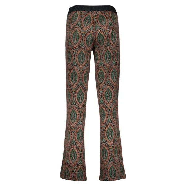 Vrouwen Geisha Fashion Geisha Dames Broek Met Paisley Print 31952-20 Zwart