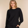Vrouwen Geisha Fashion Geisha Dames Comfy Top 32550-21 Zwart