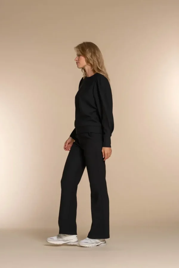 Vrouwen Geisha Fashion Geisha Dames Comfy Top 32550-21 Zwart