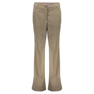 Vrouwen Geisha Fashion Geisha Dames Corduroy Broek 31532-10 Taupe