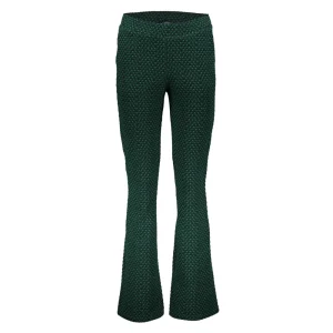 Vrouwen Geisha Fashion Geisha Dames Flared Broek Met Ruit Print 31650-20 Groen