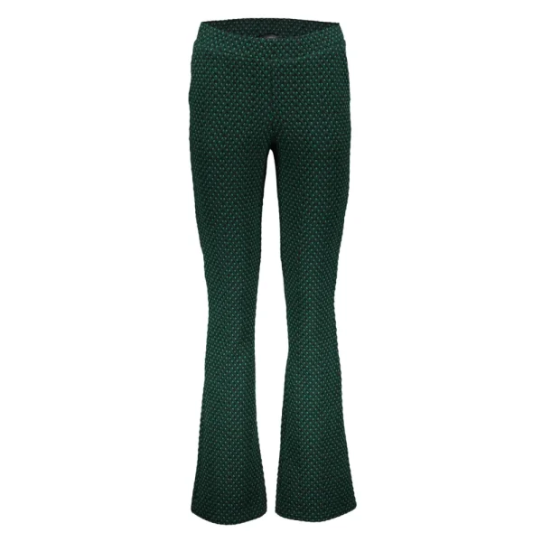 Vrouwen Geisha Fashion Geisha Dames Flared Broek Met Ruit Print 31650-20 Groen