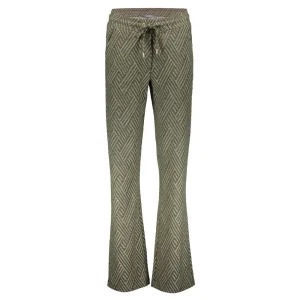 Vrouwen Geisha Fashion Geisha Dames Flared Broek 31870-47 Olive