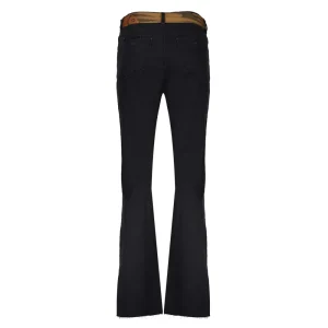 Vrouwen Geisha Fashion Geisha Dames Flared Jeans 31516-10 Black Denim
