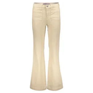 Vrouwen Geisha Fashion Geisha Dames Flared Jeans 31884-42 Ivory