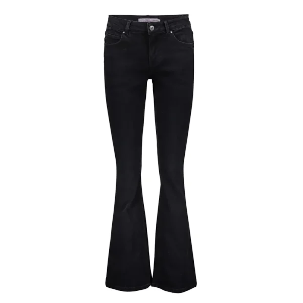 Vrouwen Geisha Fashion Geisha Dames Flared Jeans 31596-50 Belle Black Denim
