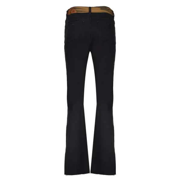 Vrouwen Geisha Fashion Geisha Dames Flared Jeans 31516-10 Black Denim