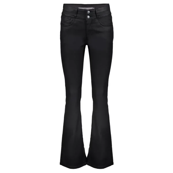 Vrouwen Geisha Fashion Geisha Dames Flared Jeans 31543-10 Zwart