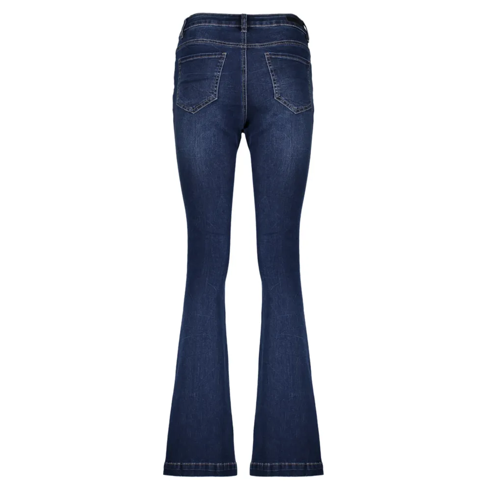 geisha_dames_flared_jeans_3-1.webp Vrouwen Geisha Fashion Geisha Dames Flared Jeans Met Stretch 31501-10 Mid Blue Denim