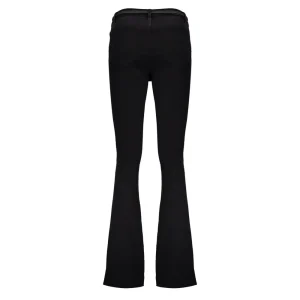 Vrouwen Geisha Fashion Geisha Dames Flared Jeans Met Ceintuur 31519-10 Zwart