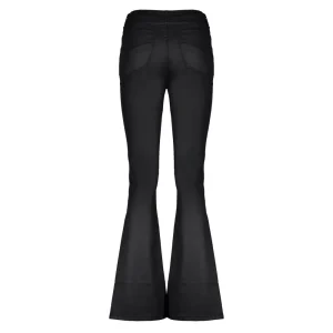 Vrouwen Geisha Fashion Geisha Dames Flared Jeans 31543-10 Zwart