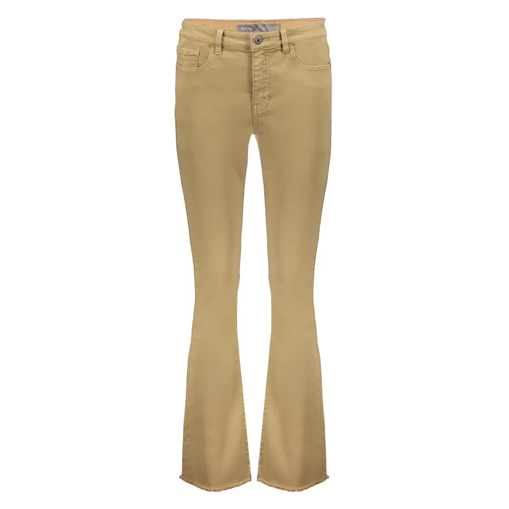 geisha_dames_flared_jog_j_1.webp Vrouwen Geisha Fashion Geisha Dames Flared Jog Jeans 31542-10 Dark Sand
