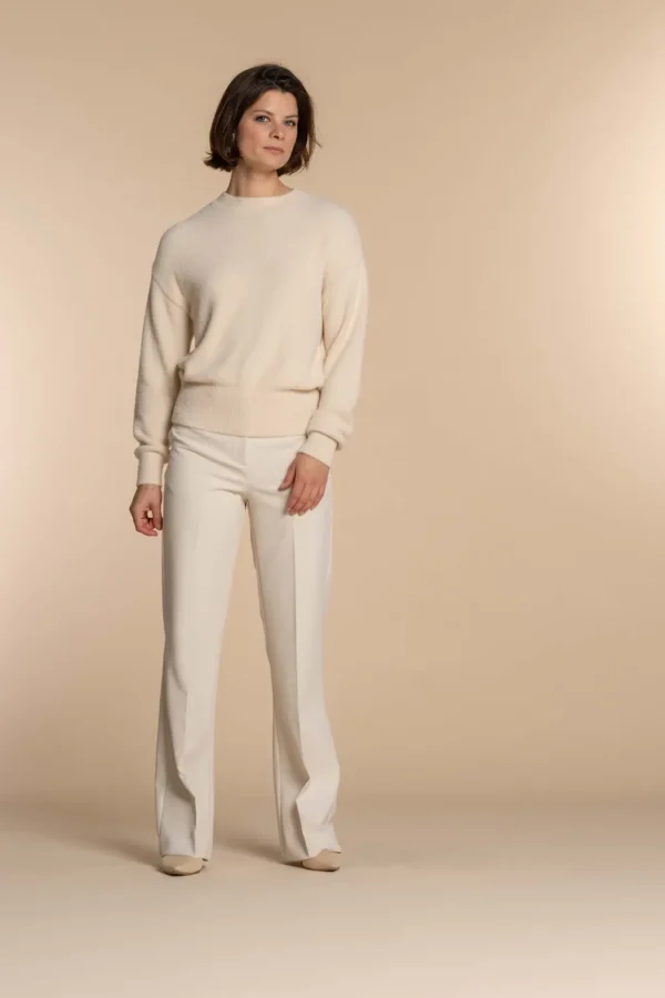 Vrouwen Geisha Fashion Geisha Dames Fluffy Trui 34546-29 Off-White