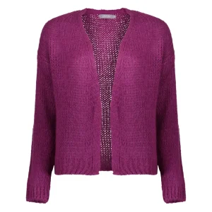Vrouwen Geisha Fashion Geisha Dames Gebreid Basic Vest 34577-70 Paars