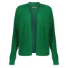 Vrouwen Geisha Fashion Geisha Dames Gebreid Basic Vest 34512-10 Groen