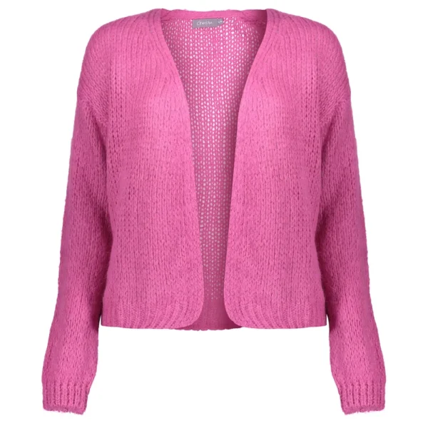 Vrouwen Geisha Fashion Geisha Dames Gebreid Basic Vest 34577-70 Roze