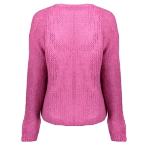 Vrouwen Geisha Fashion Geisha Dames Gebreid Basic Vest 34577-70 Roze