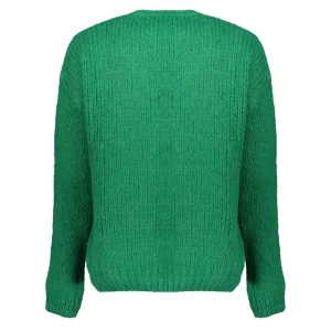 Vrouwen Geisha Fashion Geisha Dames Gebreid Basic Vest 34577-70 Groen