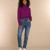 Vrouwen Geisha Fashion Geisha Dames Gebreide Trui 34502-10 Paars