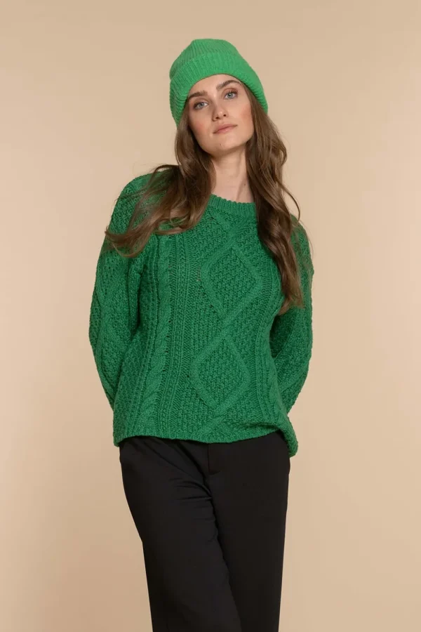 Vrouwen Geisha Fashion Geisha Dames Gebreide Trui 34505-10 Groen