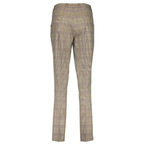 Vrouwen Geisha Fashion Geisha Dames Geruite Pantalon 31565-32 Paars