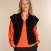 Vrouwen Geisha Fashion Geisha Dames Gilet Met 80S Shoulder 35839-45 Zwart