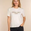 Vrouwen Geisha Fashion Geisha Dames Graphic Print T-Shirt 32835-41 Sand