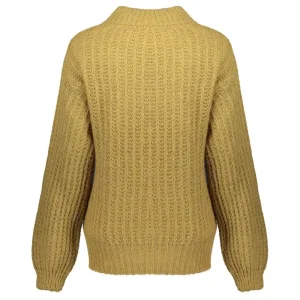 Vrouwen Geisha Fashion Geisha Dames Grofgebreide Trui 34553-70 Mustard