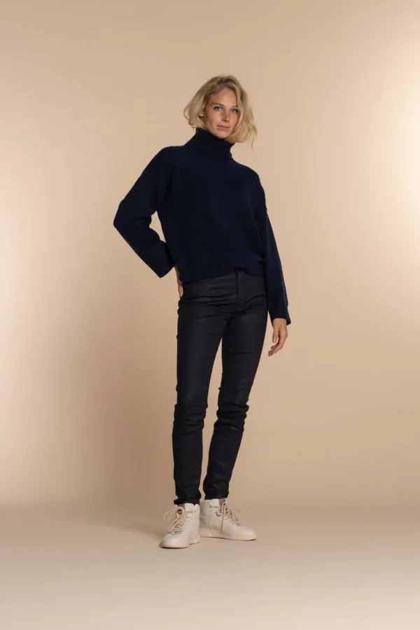 Vrouwen Geisha Fashion Geisha Dames Jogg Skinny Jeans 31538-10 Zwart
